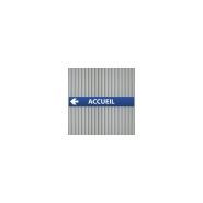 Eog0901 - Panneau directionnel en alu dibond - Toutelasignaletique - 120x800 mm, épaisseur 3mm_0