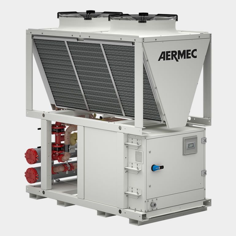 Groupe d'eau glacée NRV - Aermec France - 108.10 kW - pour installation extérieure, réfrigérant R410A, froid uniquement_0