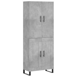 Helloshop26 - Buffet bahut commode armoire meuble de rangement organisateur cuisine salle de séjour salon haut 69,5 x 34 x 180 cm 02_0034612 - 300021_0