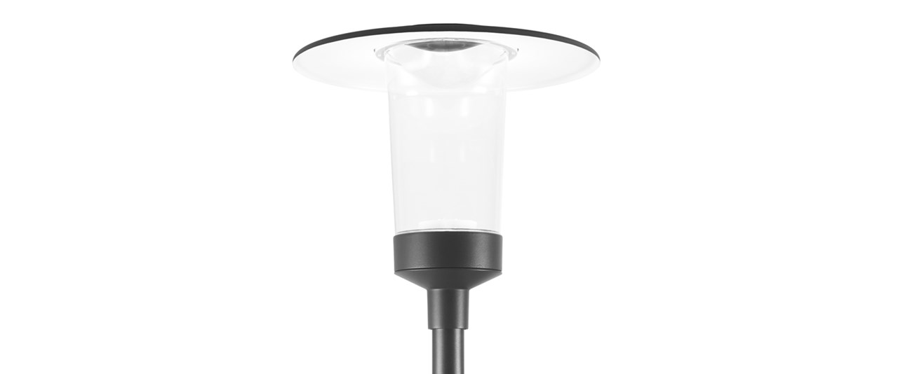 Luminaire d'éclairage public Verda - abat-jour classique - LED 39W - 3168 lm - aluminium_1