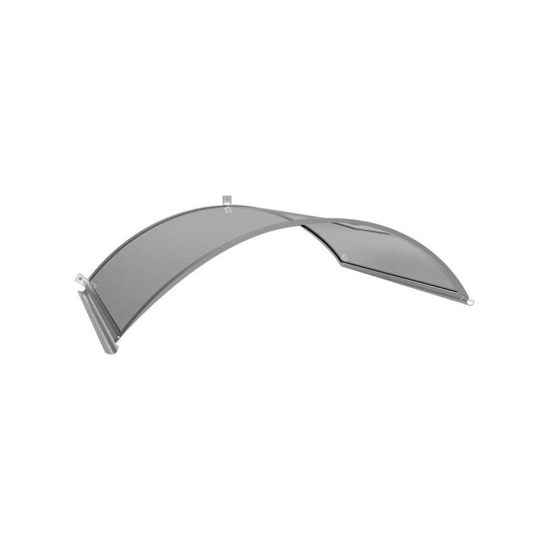 Marquise Marine - Aluminium - Longueur 120 cm - Profondeur 90 cm - Traitement UV - Garantie 5 ans_0