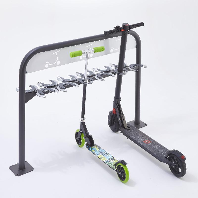 Mottez - Râtelier pour 12 trottinettes face à face - Modèle B061C12_0