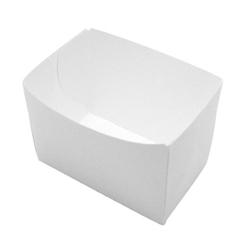Packnwood FHC - 250Pcs - Barquette en carton blanc 300ml - 90x60x40mm - recyclable et résistante 210BC330_0