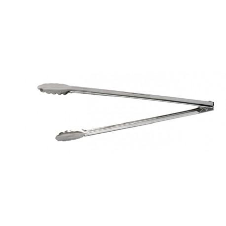 Pince cafétéria en inox De Buyer - Embouts feuilles de chêne - Longueur 24 cm ou 30 cm_0