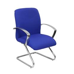 Piqueras y Crespo Sillón Caudete confidente patín bali azul - bleu multi-matériau 117CPBALI229_0