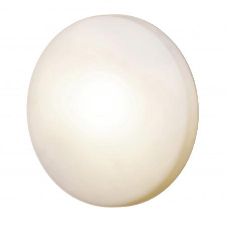 Plafonnier BORGO - 4 ampoules E27 - 60W max - acier et verre givré - IP44_0