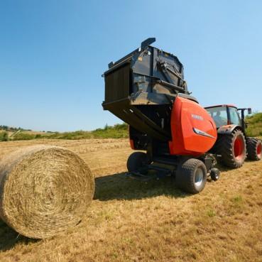 Presse a balle kubota bv5160-bv5200 à chambre variable_0