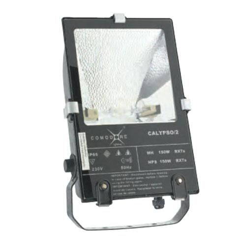 Projecteur d'extérieur étanche Calypso/2 IM 150W noir RX7S asymétrique avec lampe - Corps aluminium - Réflecteur asymétrique - Appareillage iodures_0