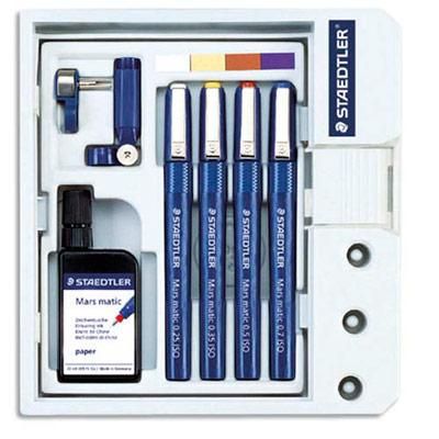 COFFRET POUR DESSIN TECHNIQUE STAEDTLER MARS MATIC 700