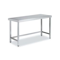 Tables Inox de Travail Centrales DISTFORM Premium avec renfort - Profondeur 900 mm longueur 1800 mm - QC090180_0