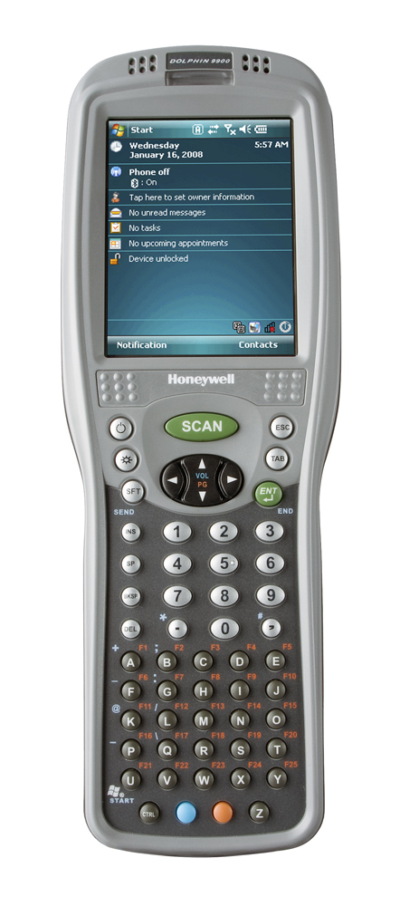 Terminal portable Dolphin 9900 - lecture codes 1D et 2D - WIFI - GSM/GPRS - GPS intégré_0