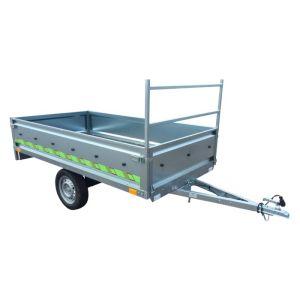 Remorque utilitaire Nordika 255 - 250x129x40 cm - 1 essieu - 500 kg PTAC_0