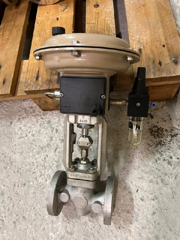 Électrovanne proportionnelle SAMSON DN25 PN40 ATEX inox 316 d'occasion - Référence C8181_0