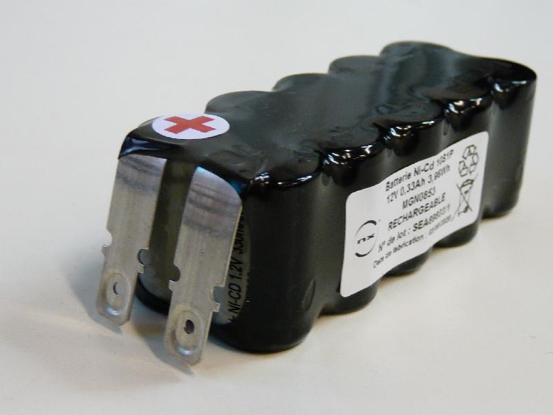 BATTERIE NICD 10X 1/2AA 10S1P ST2 12V 270MAH FAST_0