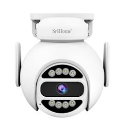 Camera IP 4MP Etanche Vision Nocturne WiFi HD Detection Mouvement YONIS - 3615616959535_0