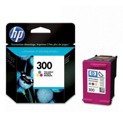 Cartouche HP 300 couleurs (cyan+magenta+jaune) pour imprimantes jet d'encre_0