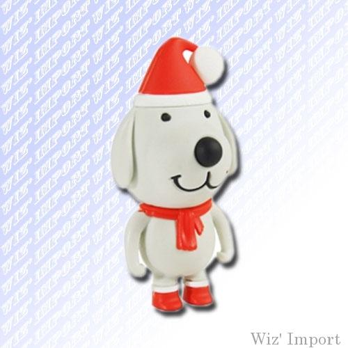 CLÉ USB PUBLICITAIRE SILICONE CHIEN DE NOËL