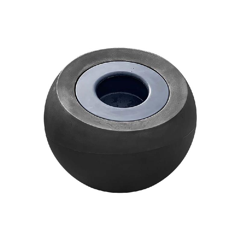 PLAST'UP ROTOMOULAGE Pot de fleurs sphérique xxl dolce vita 300l-lot de 2 - NOIR - noir 0750122558728_0