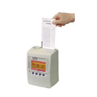 Pointeuse à totalisation mensuelle, hebdomadaire ou quatorzaine - QR 375_0
