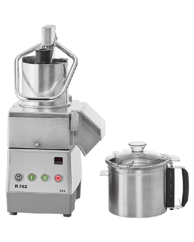 R752 - Combiné Cutter & Coupe-légumes - Compact et multifonction avec couteau fond de cuve - ADP Industrie_0