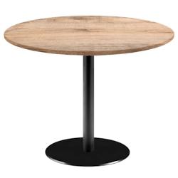 Restootab - Table Ø120cm - modèle Rome bois tanin naturel - marron TB-ROMXL-R120M-TAN.NAT_0