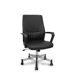 Sillón confidente Opti520CB basculante similpiel negro - multi-matériau 520CBSP840CRRN_0