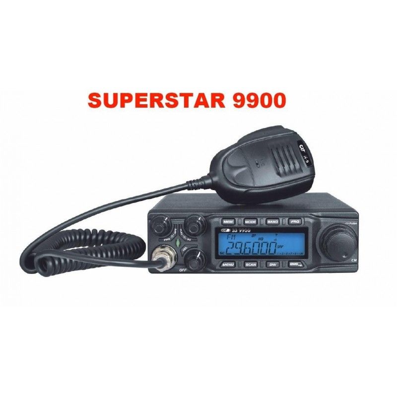 Superstar 9900 - émetteur récepteur radio - crt - mode am / fm / usb / lsb_0