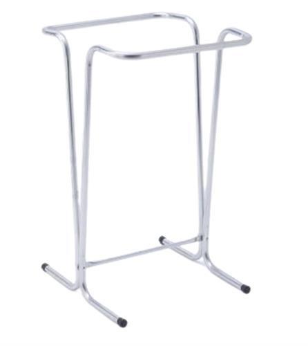 Support sac poubelle - Tube Ø20mm, Dimensions 440x440xH755mm, Fixe et sur roulettes_0