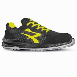 U-Power - Baskets de sécurité basses MARSIGLIA - Anti-perforation - ESD S1P SRC - Noir/Jaune - Taille 42_0