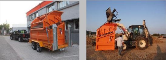 Crible compact autonome CC215 pour mine et chantier - rendement 25 à 35m3/h_0
