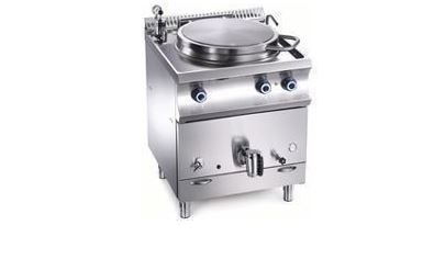 Sauteuse basculante professionnelle électrique MBM - 60 litres - fond bi-métal - 800x700x900mm - TRI.400V - EBRI77_0
