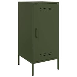 Helloshop26 - Buffet bahut commode armoire meuble de rangement organisateur cuisine salle de séjour salon olive 36 x 39 x 79 cm 02_0036577 - 30002129_0