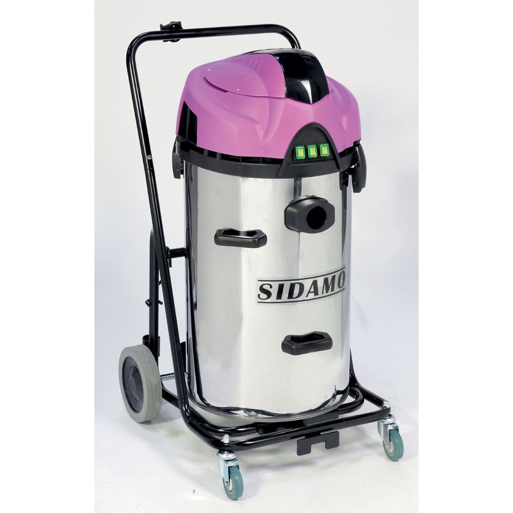 Jet 100 i - Aspirateur à eau et poussières - Cuve inox 55L - Sidamo - Décolmatage manuel - Classe M_0