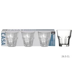 Lot de 8 Verres Casa Fb 26.5cl x3 Maitre Chef - VERRCA058_8_0