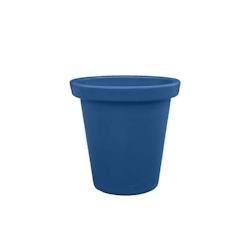 PLAST'UP ROTOMOULAGE Pot de fleurs rond xxl delight 420l - BLEU - bleu 0750122556113_0