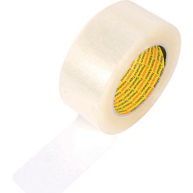 Ruban adhésif polypropylène Scotch® 3M 375 E - Hot Melt transparent - 75 mm x 66 m - Adhésion renforcée pour cartons recyclés_0