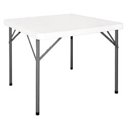 Table carrée pliante en PE Bolero 86cm - GAY807_0