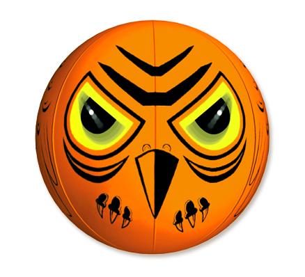 Ballon effaroucheur oiseaux Terror Eyes - vinyle renforcé - diamètre 0,7m - réf. 42815090_0