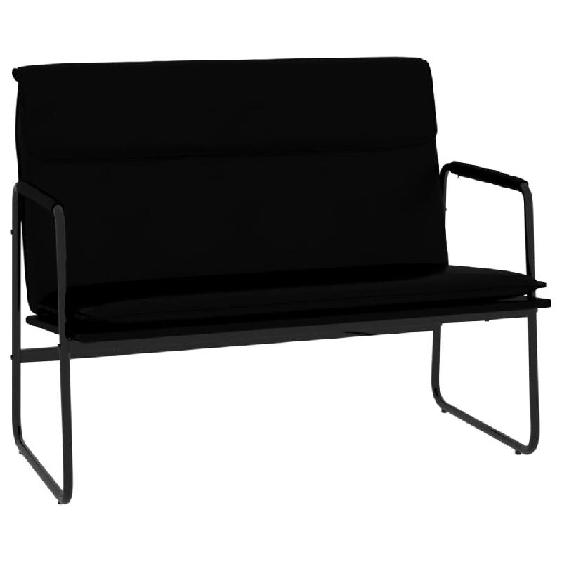 BANC BANQUETTE 100 X 64 X 80 CM SIMILICUIR NOIR 02_0010701_0