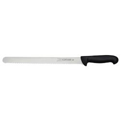 COMAS couteau à charcuterie 300 noir modèle  carbon - noir inox 8425734100857_0