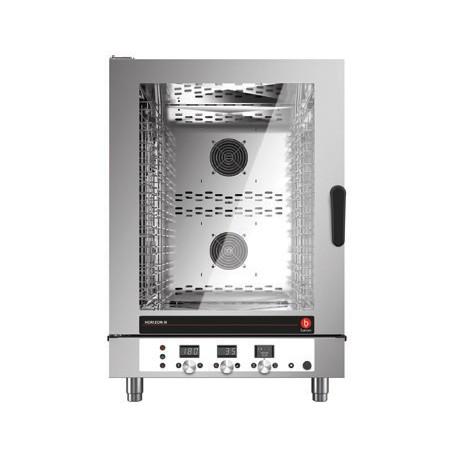 Four mixte électrique à injection de vapeur - 10 niveaux gn 1/1 et 600 x 400 - horizon 3 - hoe101d - baron_0