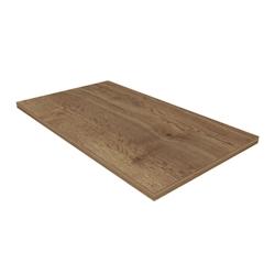 France Mobilier CHR - Plateau stratifié Chêne Halifax Tabac 24mm - 120x70cm - Hôtel Restaurant - Résistant aux rayures et à la chaleur_0