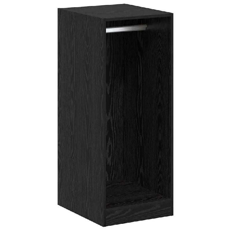 Helloshop26 - Armoire de rangement moderne avec 3 étagères 41 x 48 x 102 cm espace intérieur organisé en bois d'ingénierie chêne 02_0052523 - Bo_0