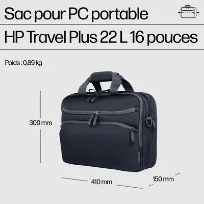 HP Travel Plus 22L 16-inch Laptop Bag_0
