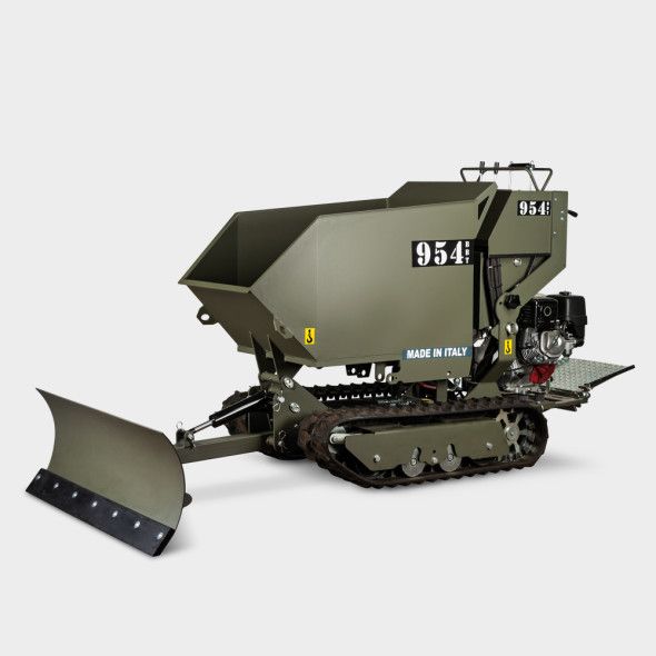 Lame à neige avec soulèvement hydraulique et rotation ajustable