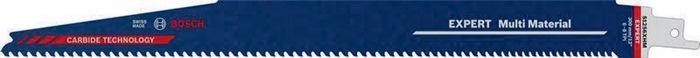Lame de scie sabre Expert Multimaterial longueur 300 mm largeur 25 mm graduation de dent TPI 6-8 3-4 mm tige en S 1 pièce / carte BOSCH_0