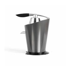 Livoo Dod164 - Presse-agrumes électrique 160W - Réservoir 0,37L - Gris - Bras levier - 2 cônes - Anti-gouttes - 3523930091926_0