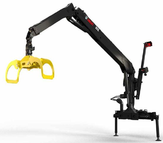Loglift 251S Grues forestières - Hiab - Portée hydraulique de 7,94 m à 10,12 m - Capacité de 24 tm_0