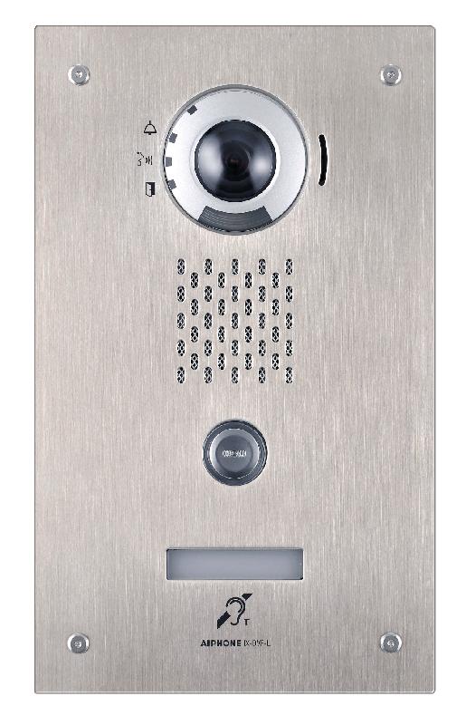 Platine vidéo encastrée 1 BP IP/SIP - Inox - Accessibilité avec boucle magnétique et synthèse vocale_0