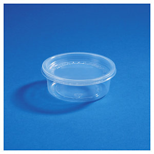 POT ROND MICRO-ONDABLE TRANSPARENT 237 CC